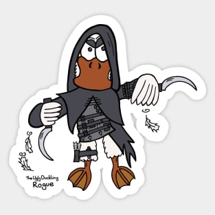 The Ugly Duckling Rogue Sticker